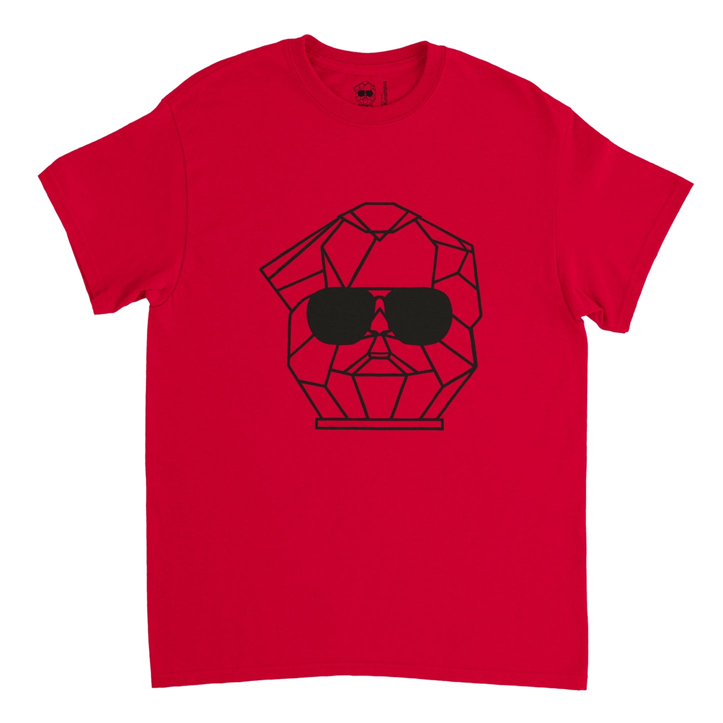 Schweres Unisex T-Shirt mit Rundhalsausschnitt
