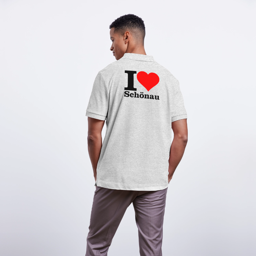 Stanley/Stella Unisex Bio-Poloshirt PREPSTER - Weiß meliert