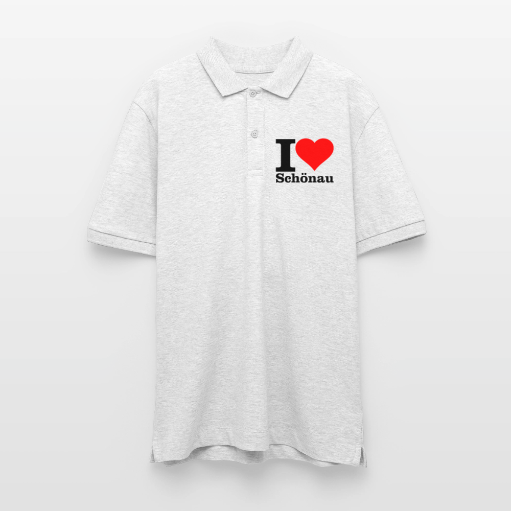 Stanley/Stella Unisex Bio-Poloshirt PREPSTER - Weiß meliert