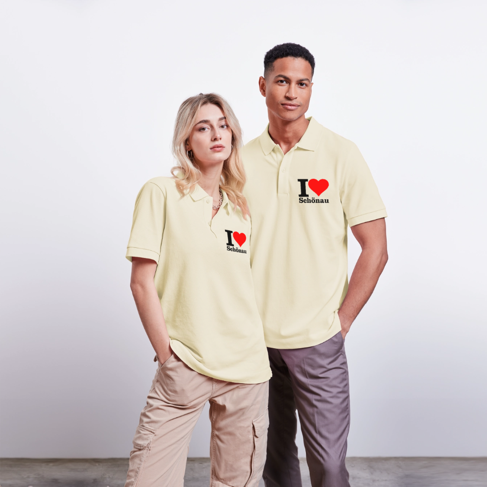 Stanley/Stella Unisex Bio-Poloshirt PREPSTER - Weißgrau