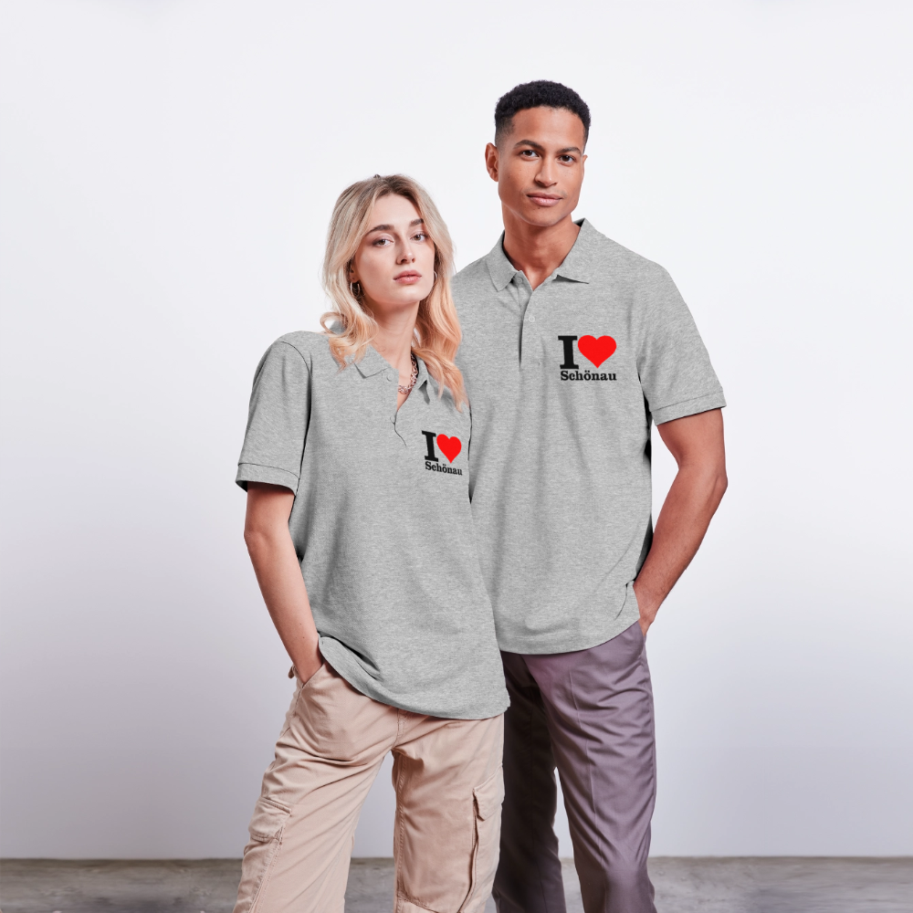 Stanley/Stella Unisex Bio-Poloshirt PREPSTER - Grau meliert