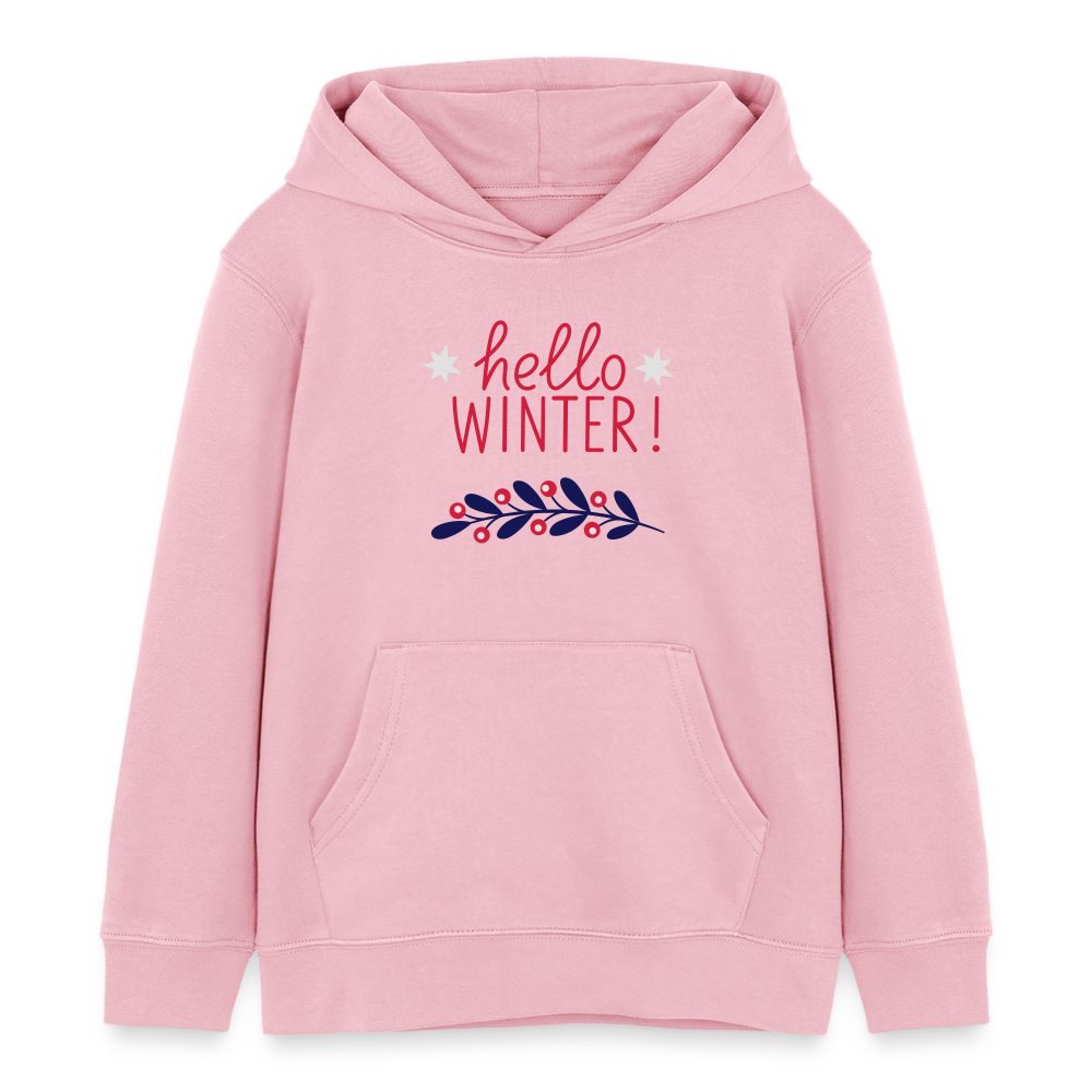 Stanley/Stella Kinder Bio-Hoodie Mini Cruiser - Hellrosa
