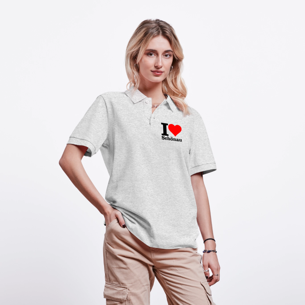 Stanley/Stella Unisex Bio-Poloshirt PREPSTER - Weiß meliert