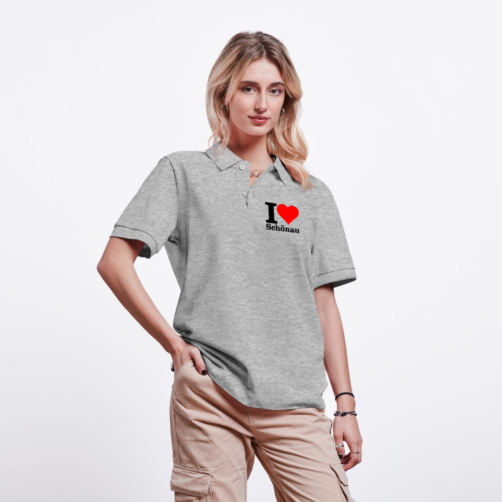 Stanley/Stella Unisex Bio-Poloshirt PREPSTER - Grau meliert