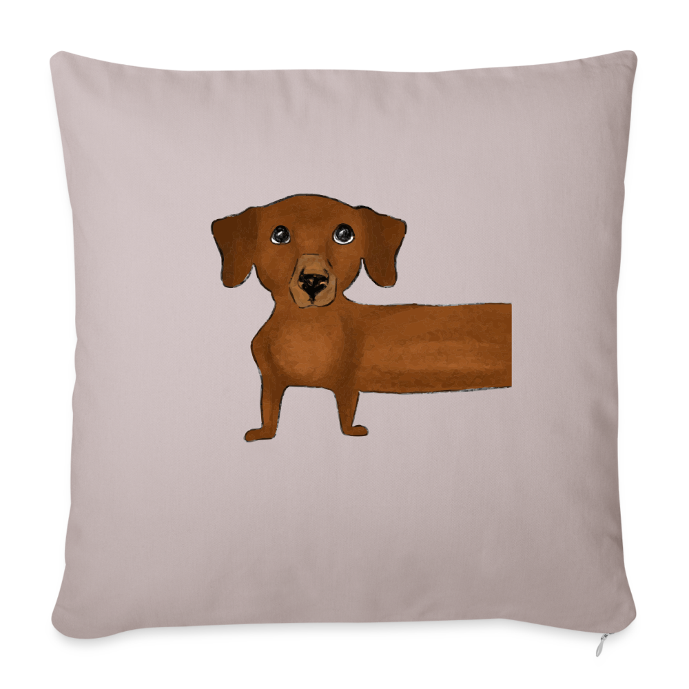 Sofakissenbezug 44 x 44 cm - helles Taupe