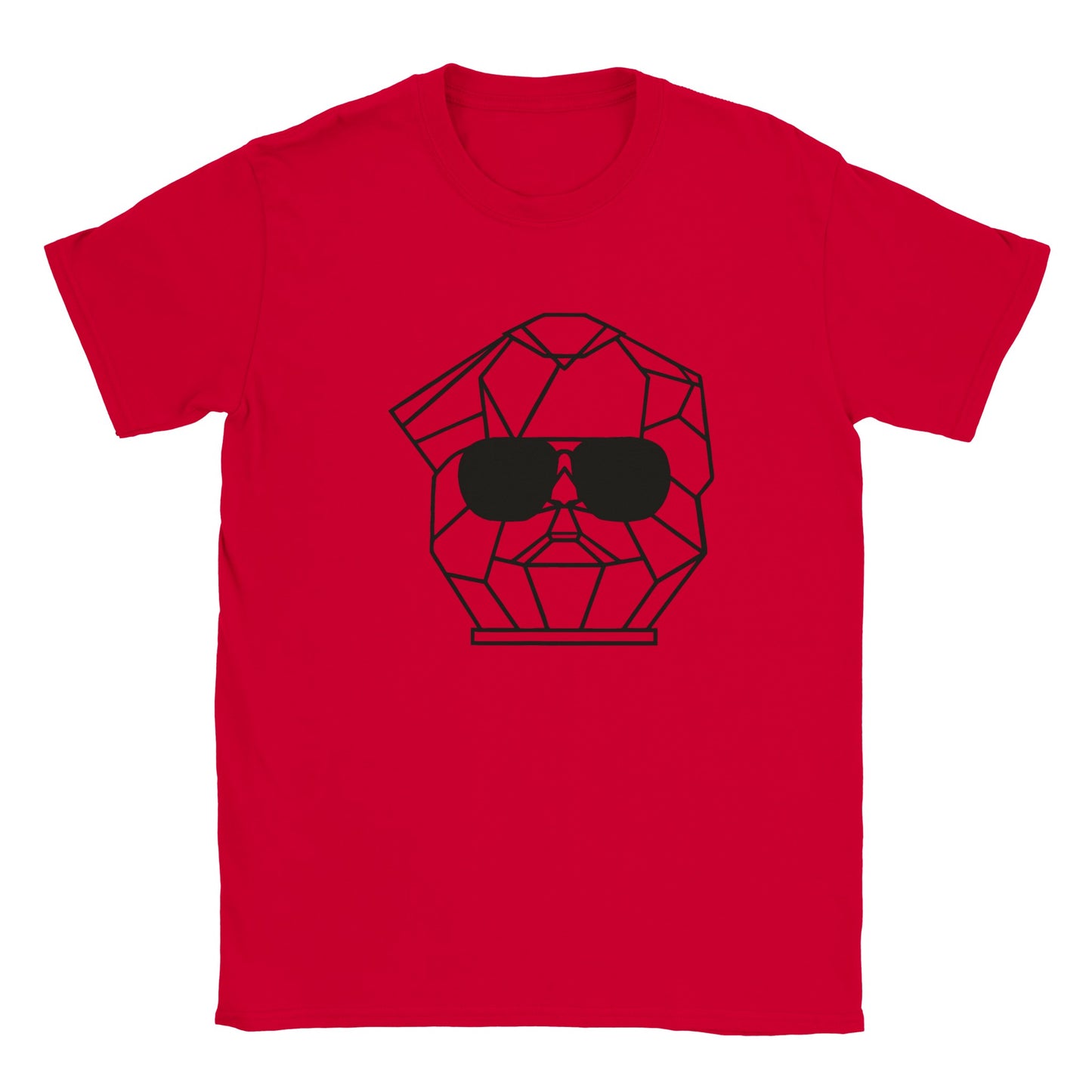 Klassisches Kinder-T-Shirt mit Rundhalsausschnitt