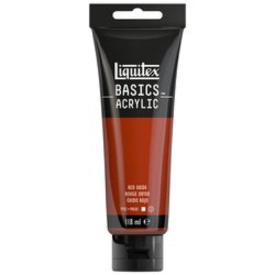 LIQUITEX Basics ACRYL - 335 Oxidrot (118ml)