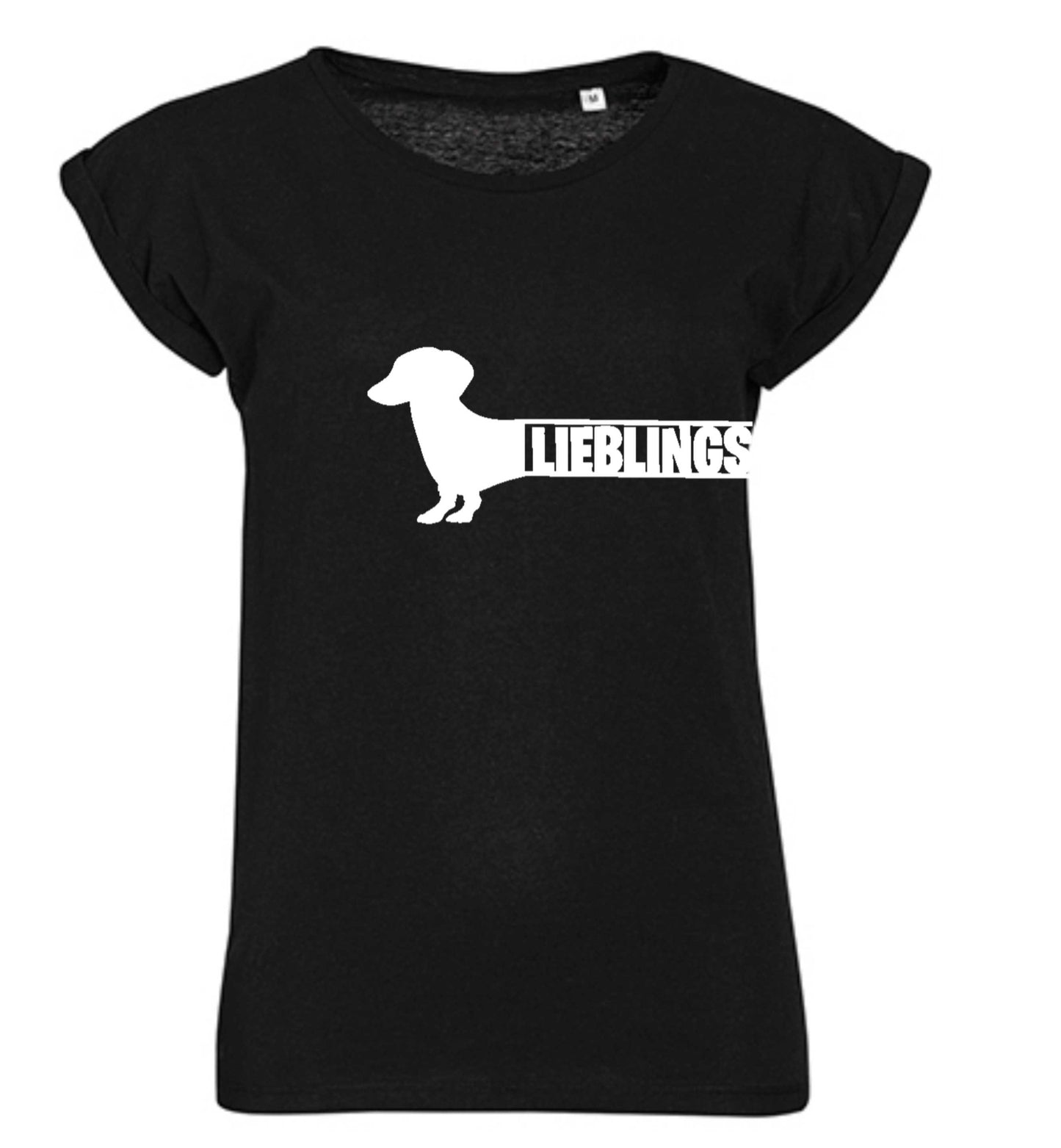 Lieblingshund Dackel Shirt für Damen von Karls Kunsthaus – Baumwolle, S-XL, verschiedene Farben
