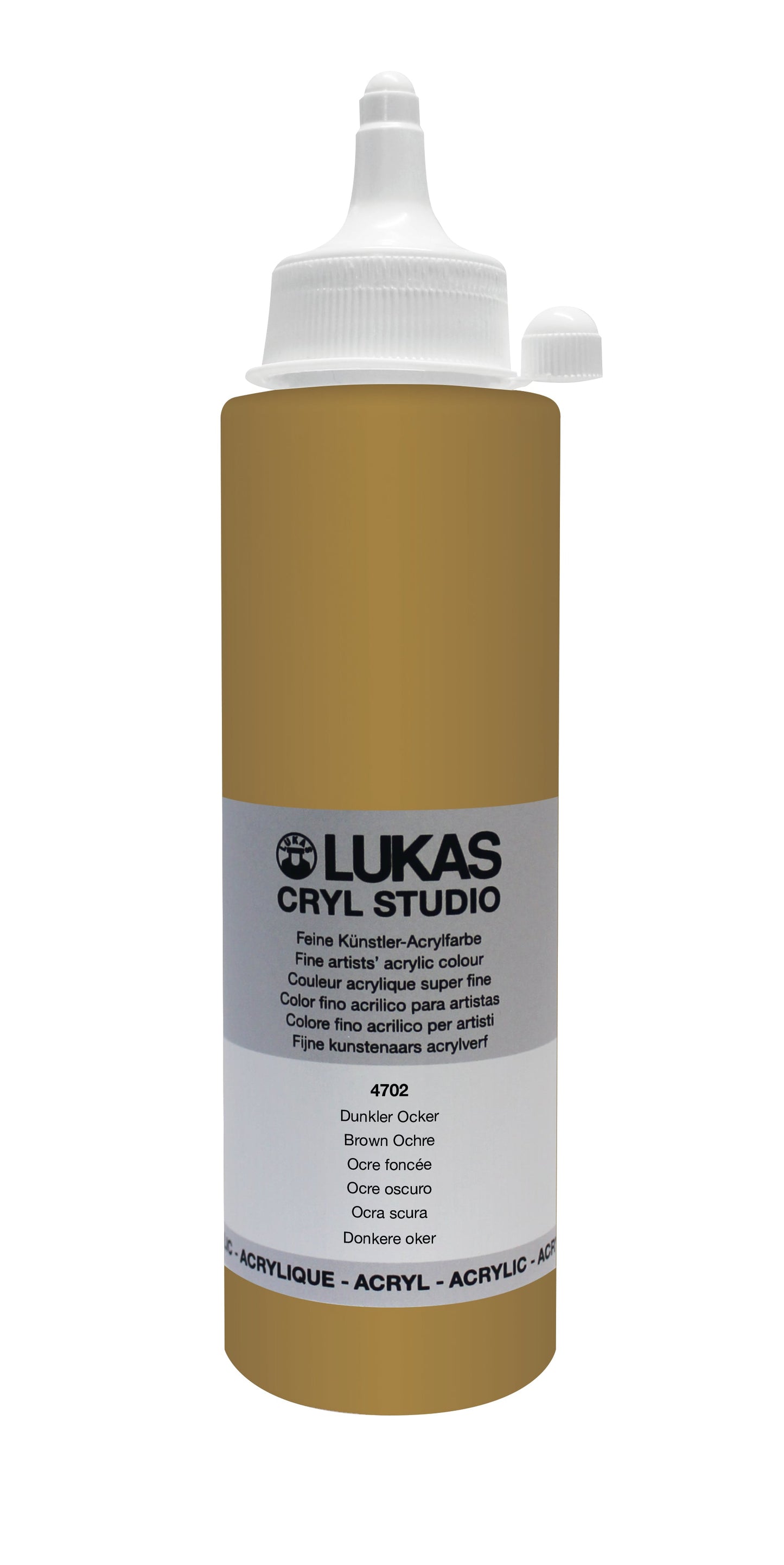 LUKAS CRYL Studio - 4702 Dunkler Ocker (125/250ml)
