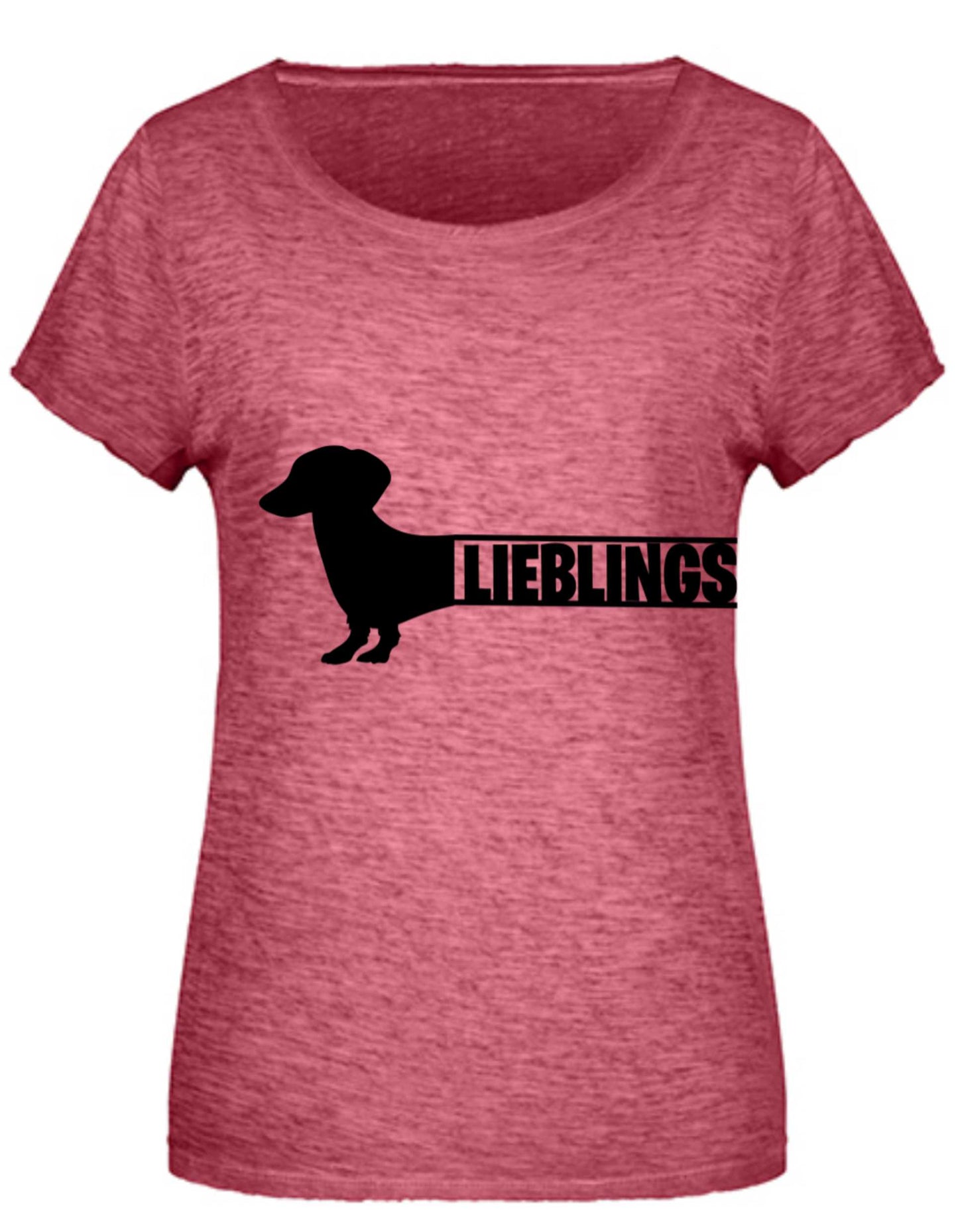 Lieblingshund Dackel Shirt für Damen von Karls Kunsthaus – Baumwolle, S-XL, verschiedene Farben