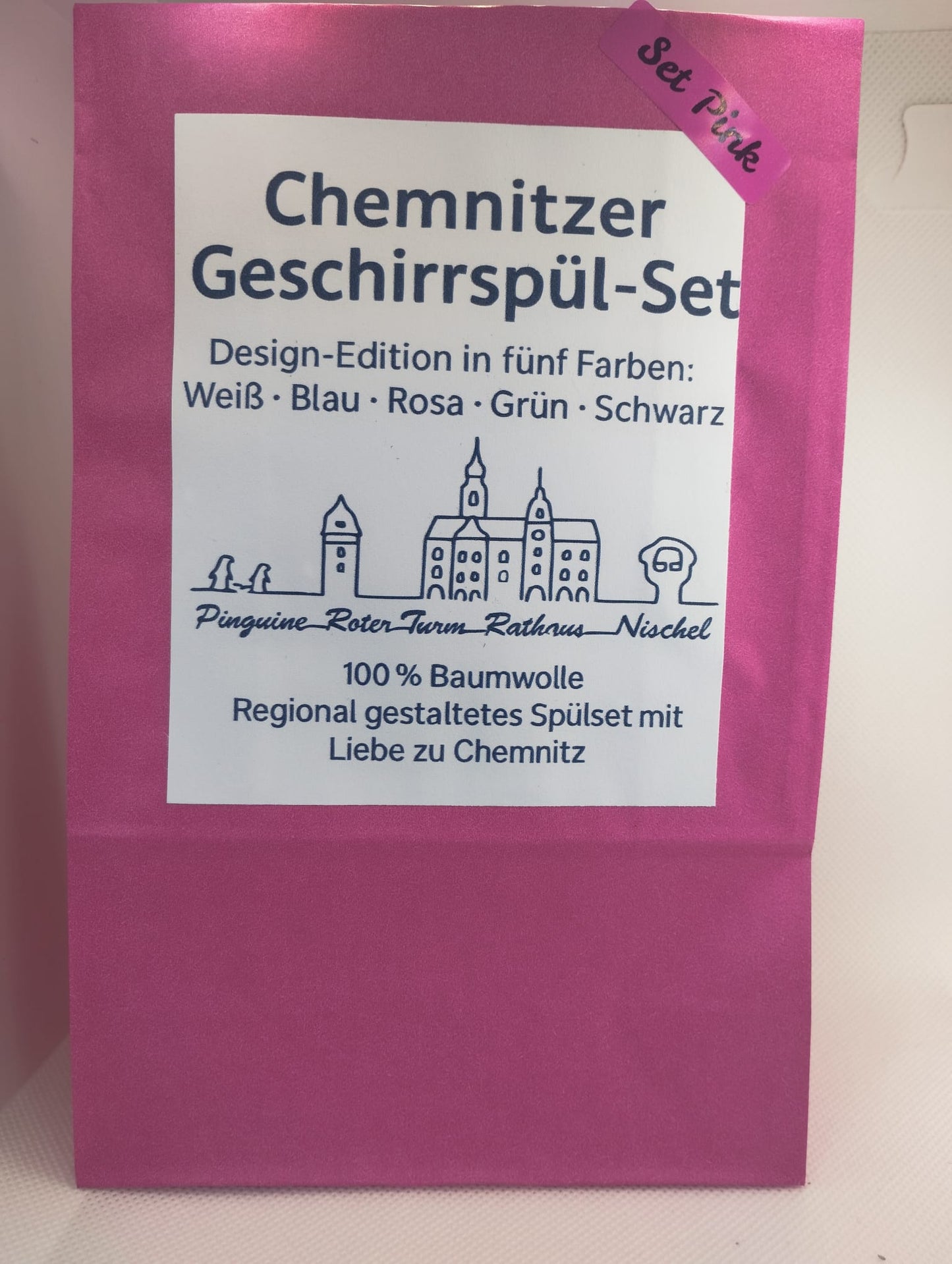 Chemnitzer Geschirr-Spülset - bringt frischen Schwung in die Küche!