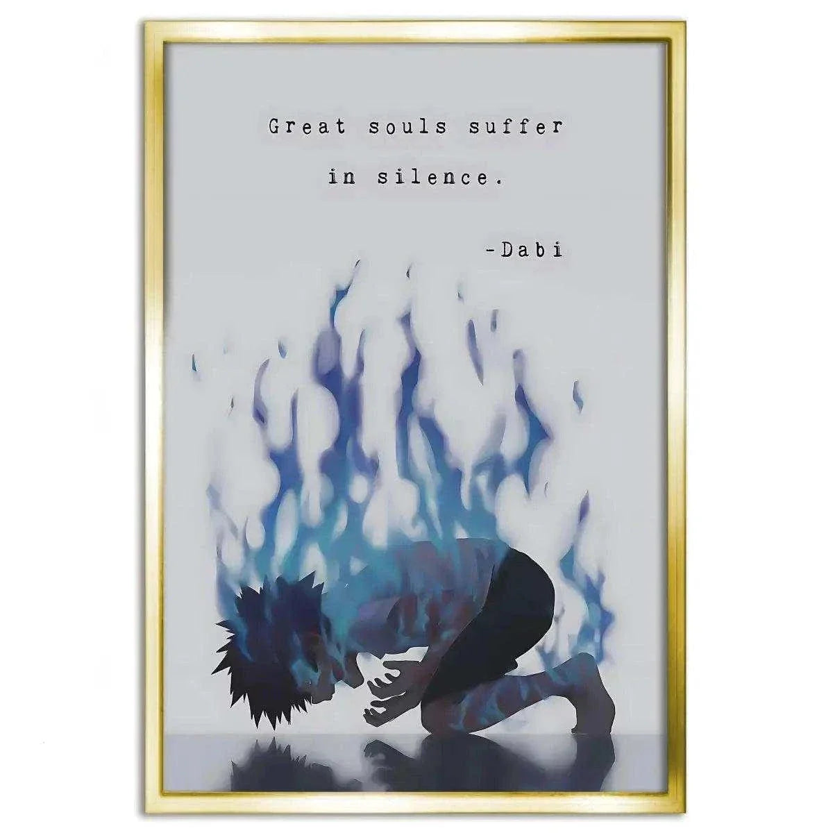Dabi Boku no Hero - Anime Leinwandbild