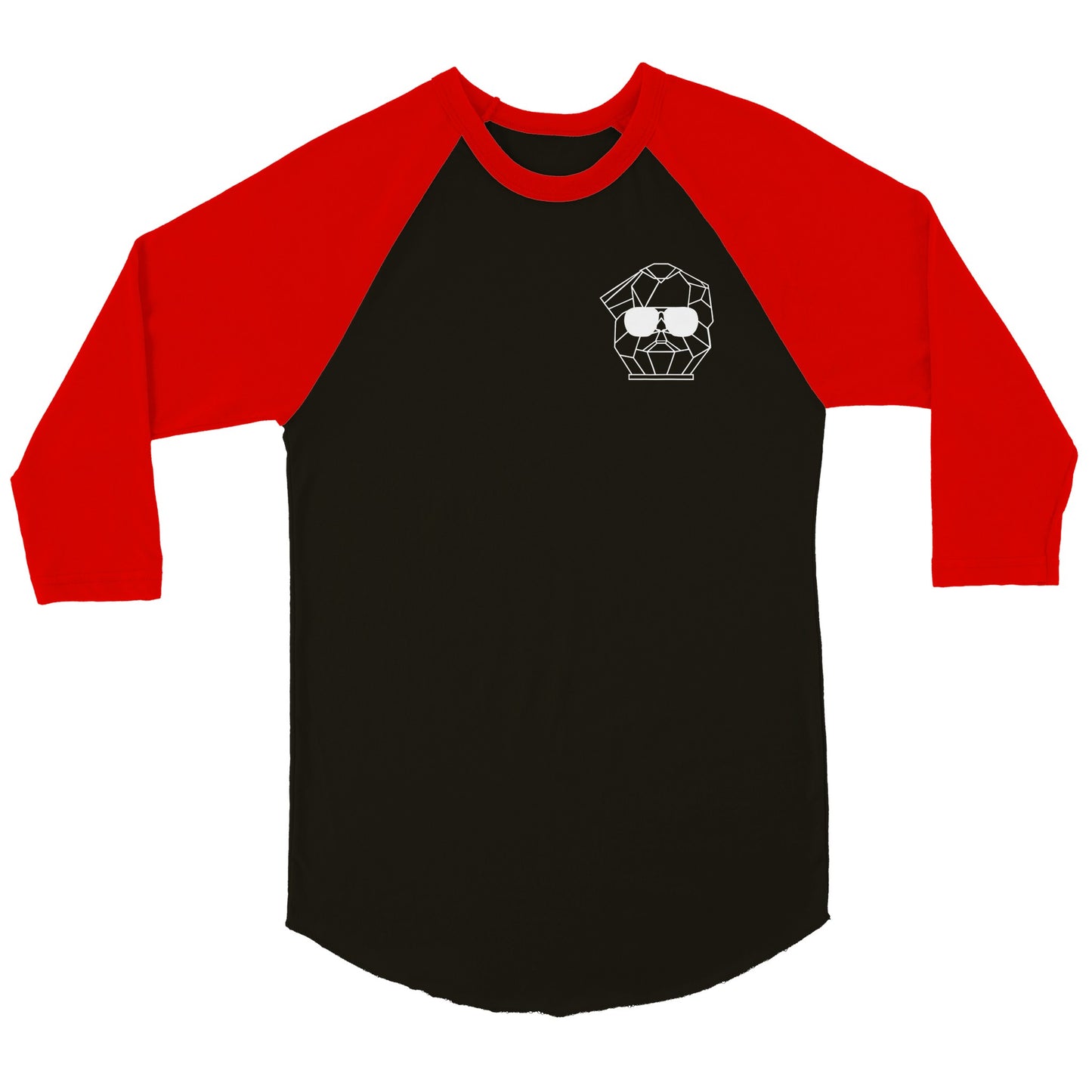 Unisex 3/4-Ärmel Raglan-T-Shirt