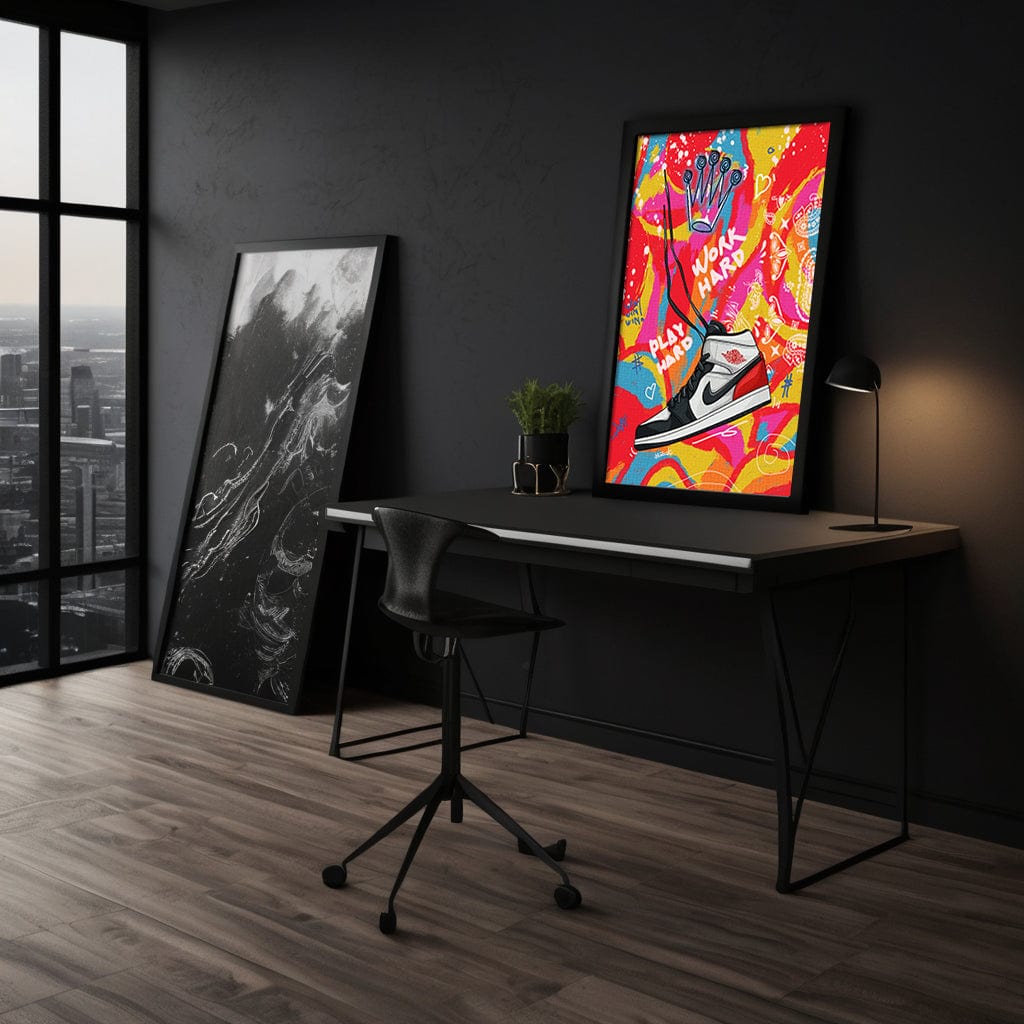 Jordans MJ - Leinwandbild Pop Art