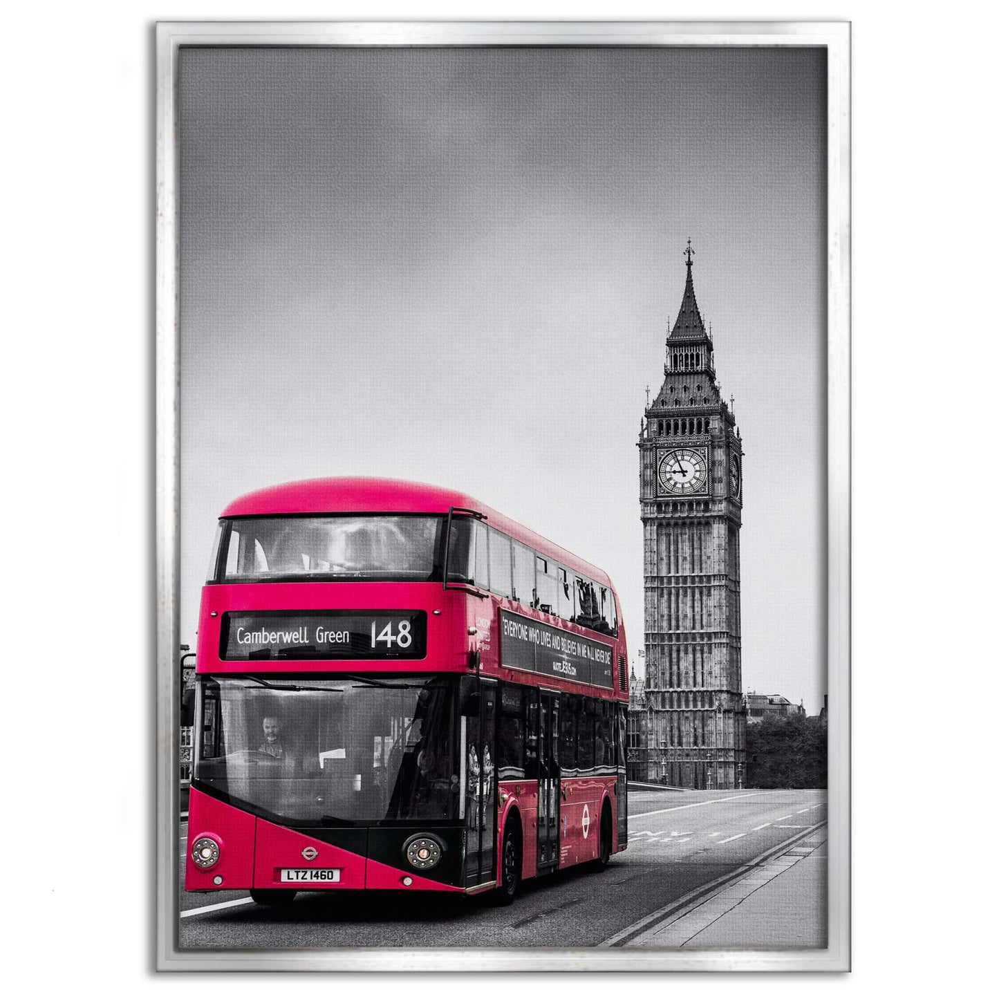 London Bus - Leinwandbild Stadt