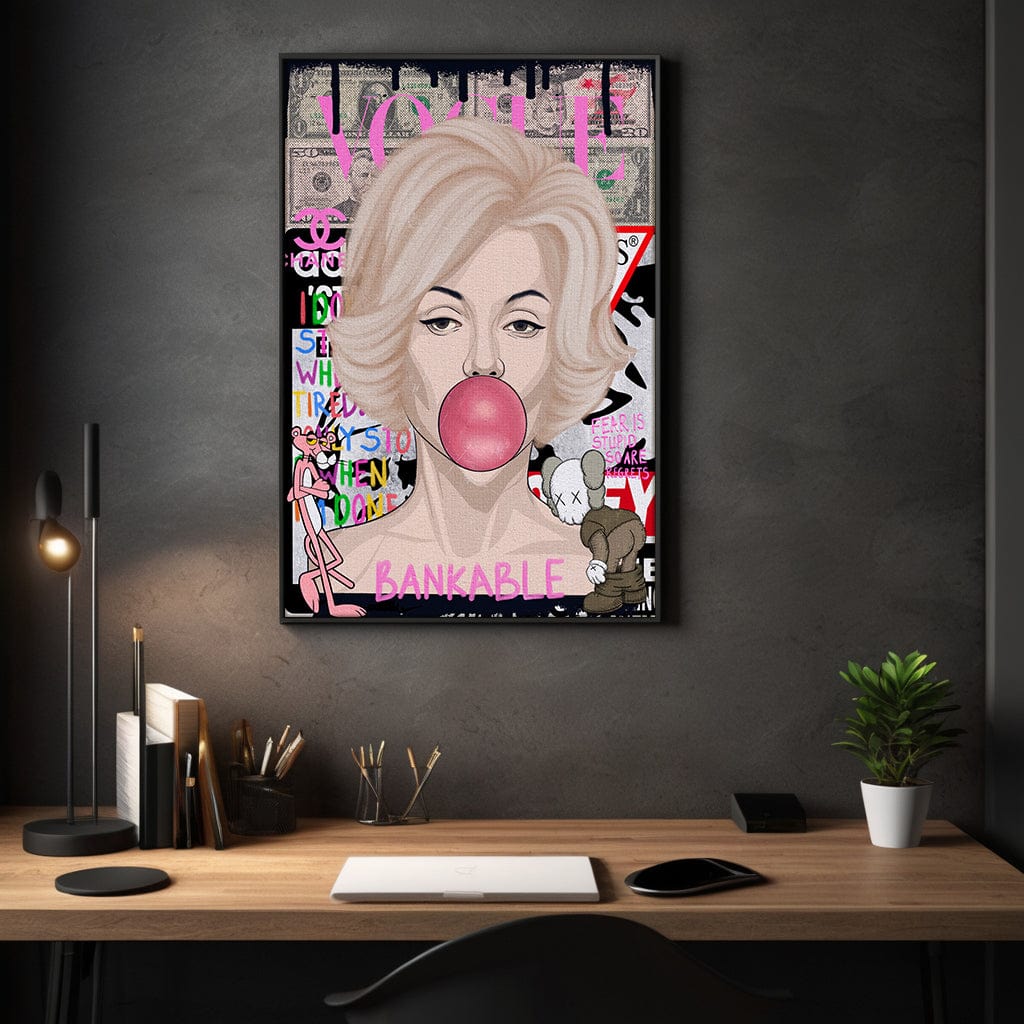 Monroe Marilyn - Leinwandbild Pop Art