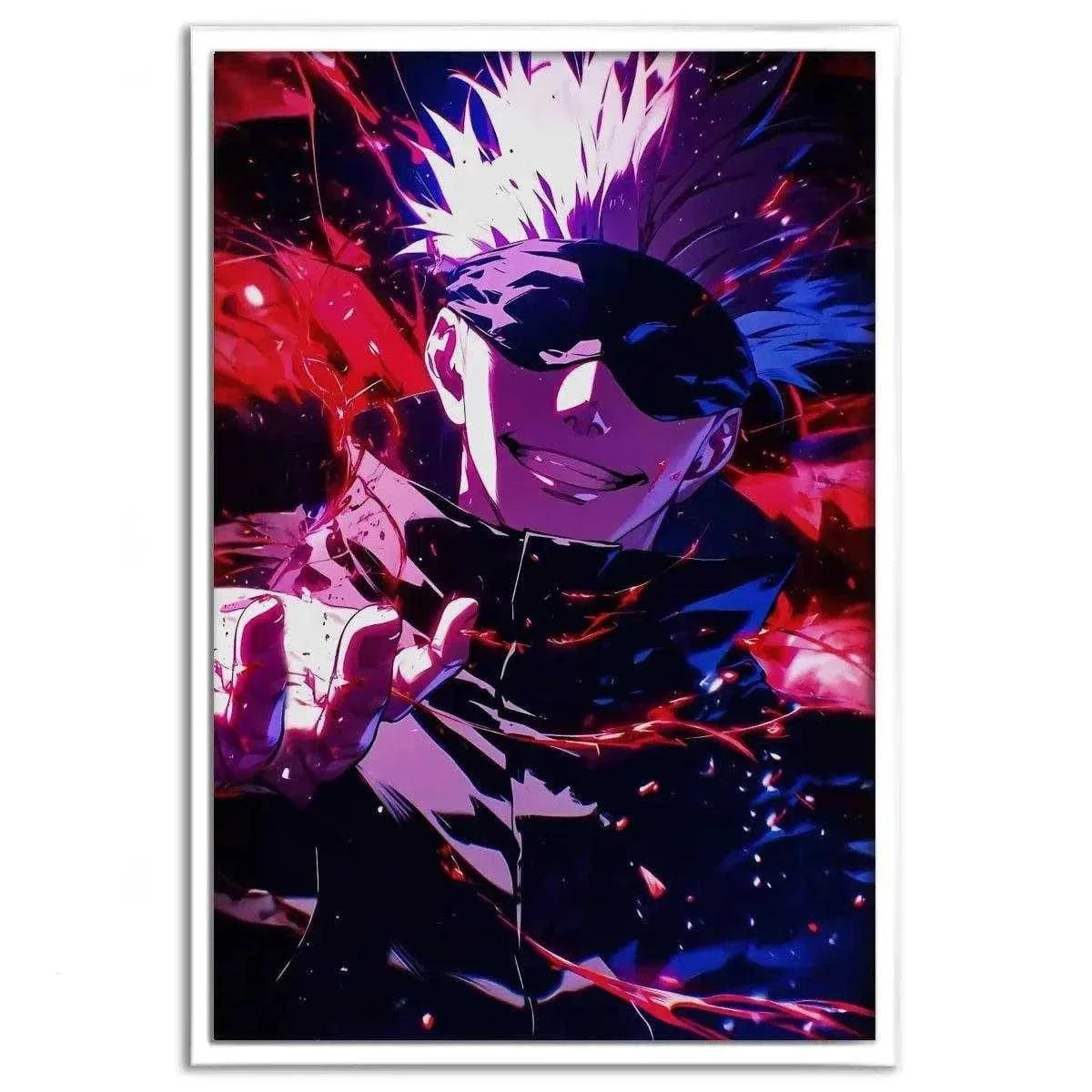 Purple Gojo - Jujutsu Kaisen - Anime Leinwandbild