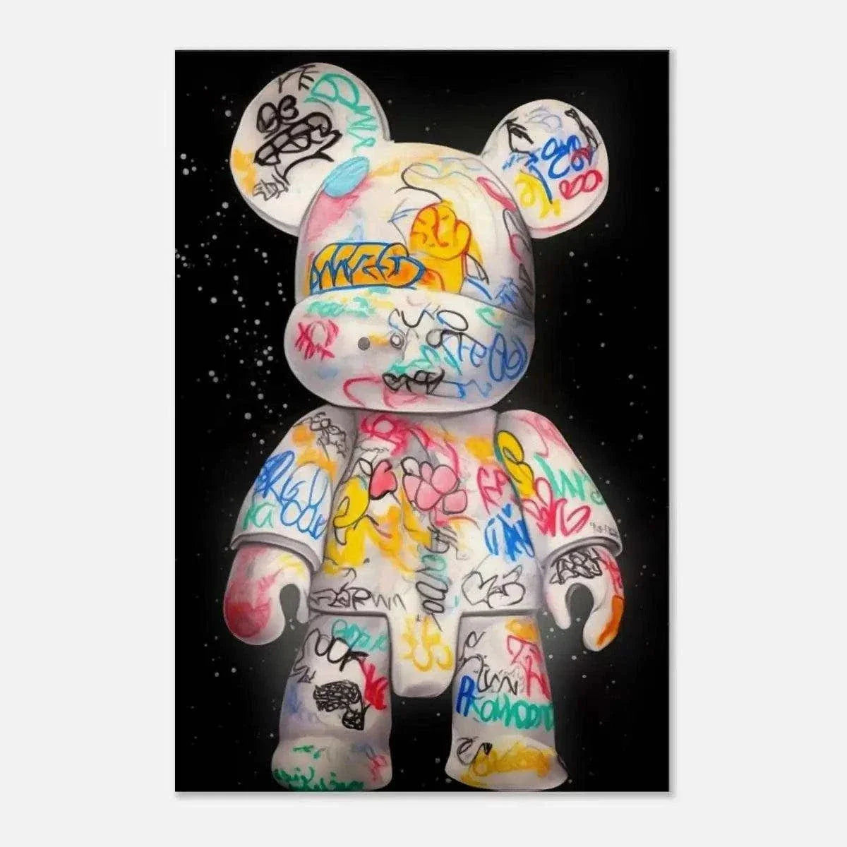 Signature Bear - Leinwandbild Luxuriös