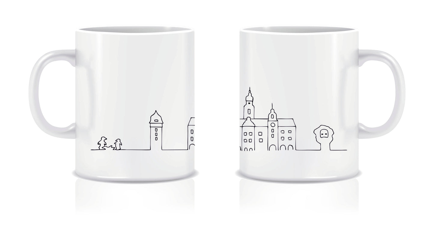 Karli-Shirt +Skyline-Tasse
