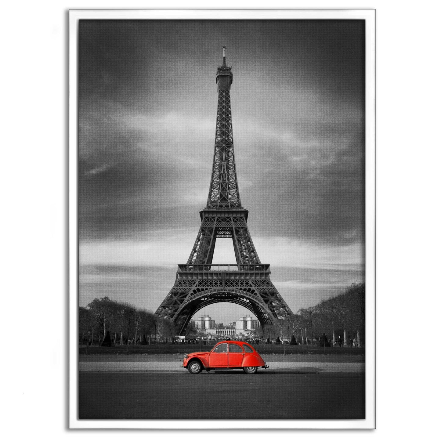 Welcome to Paris - Leinwandbild Stadt