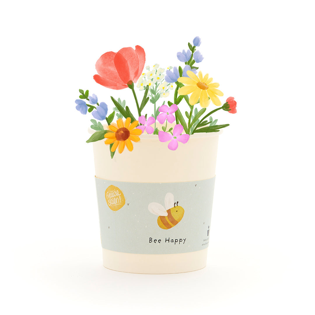 Bee Happy - Becher (BIO)