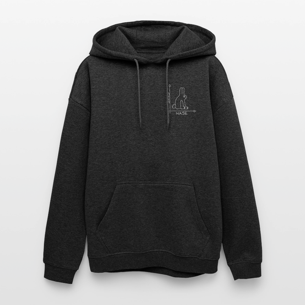 Oversized Unisex Hoodie - Anthrazit