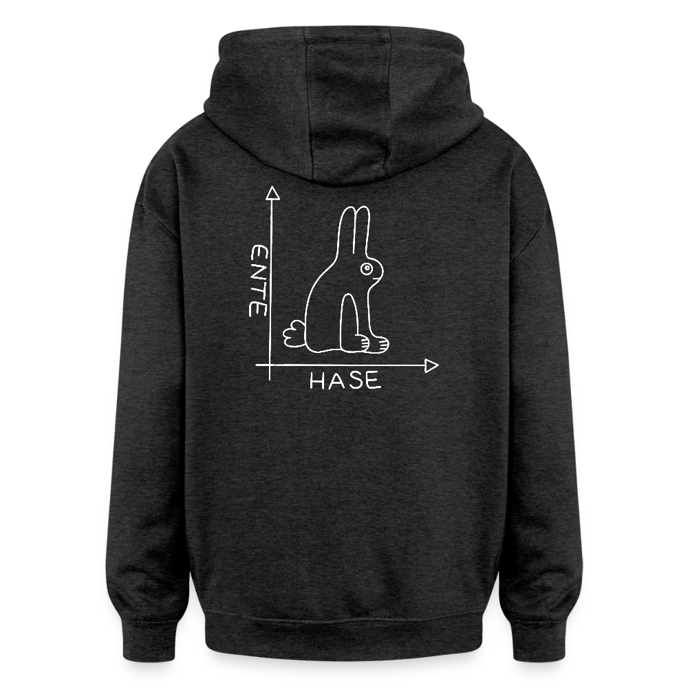 Oversized Unisex Hoodie - Anthrazit