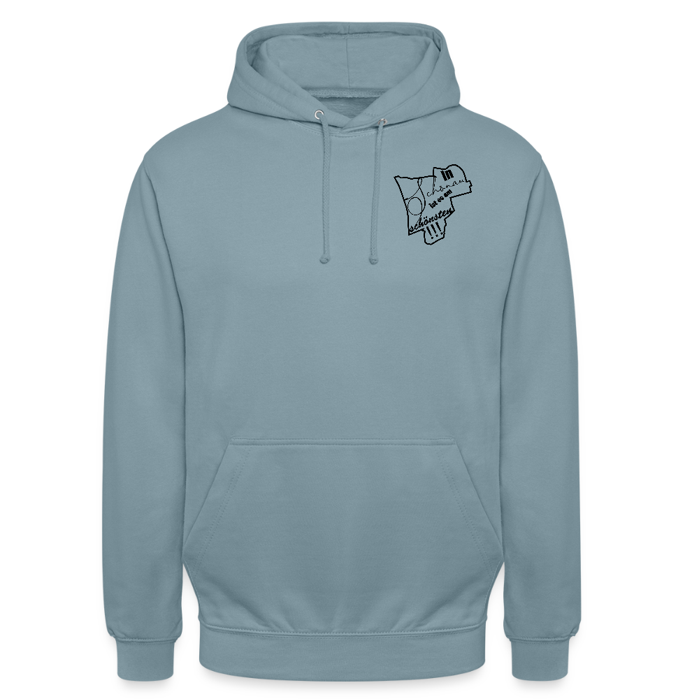 Unisex Hoodie - Nebelblau
