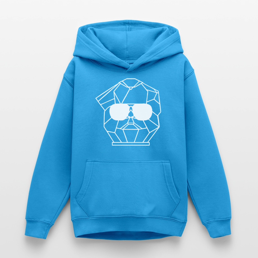 Teenager Hoodie - Meeresblau