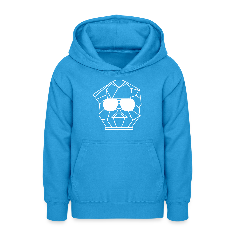 Teenager Hoodie - Meeresblau