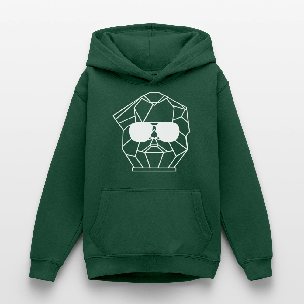 Teenager Hoodie - Flaschengrün