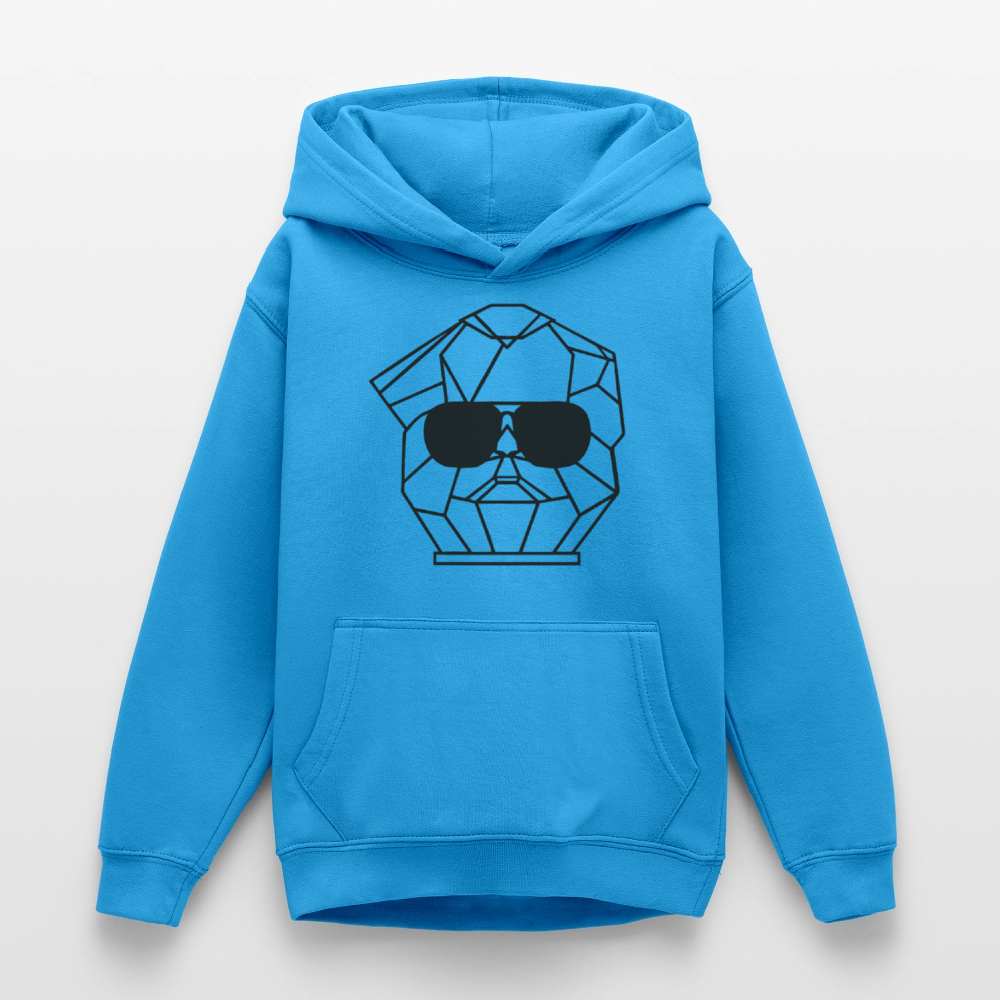 Teenager Hoodie - Meeresblau