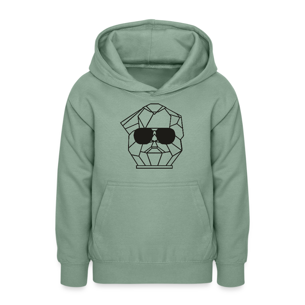 Teenager Hoodie - Graugrün