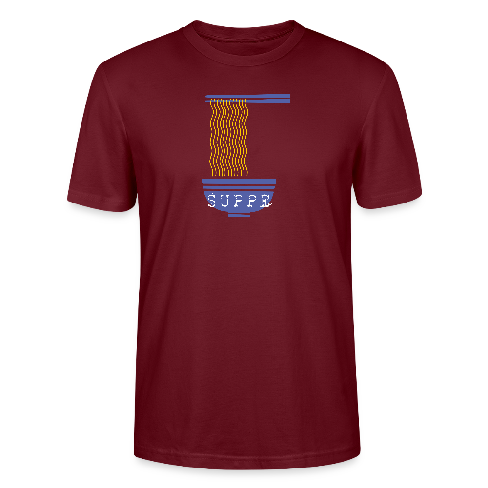 Stanley/Stella Unisex T-Shirt CRAFTER - Burgunderrot