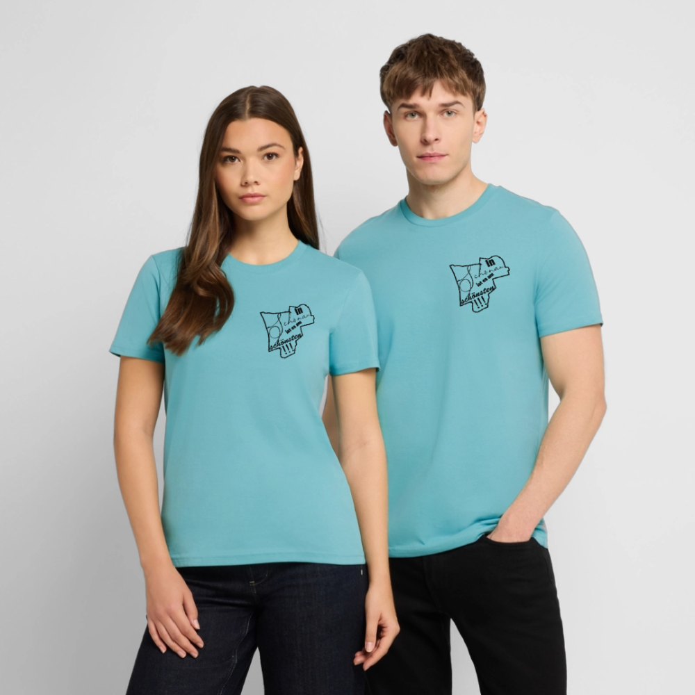 Stanley/Stella Unisex T-Shirt CRAFTER - Pastelltürkis