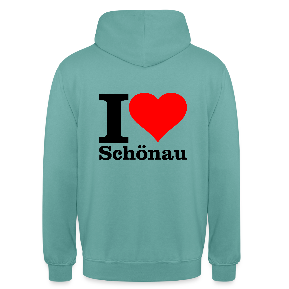 Unisex Hoodie - Pastelltürkis