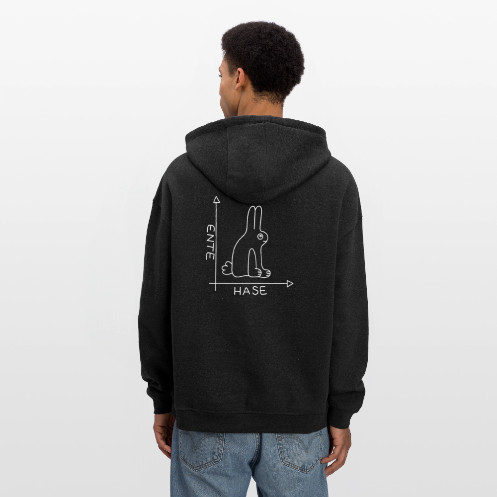 Oversized Unisex Hoodie - Anthrazit