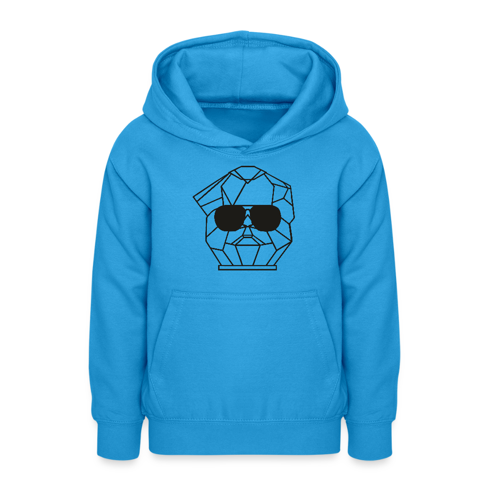 Teenager Hoodie - Meeresblau