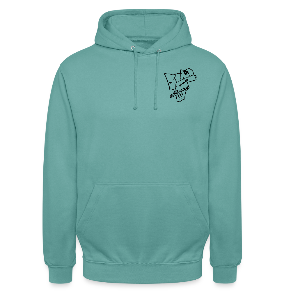 Unisex Hoodie - Pastelltürkis