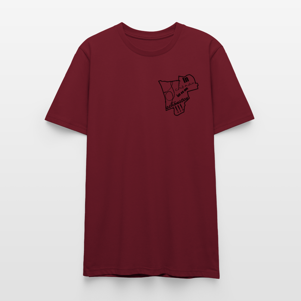 Stanley/Stella Unisex T-Shirt CRAFTER - Burgunderrot