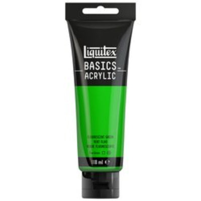LIQUITEX Basics ACRYL - 985 Grün Fluoreszent (118ml)