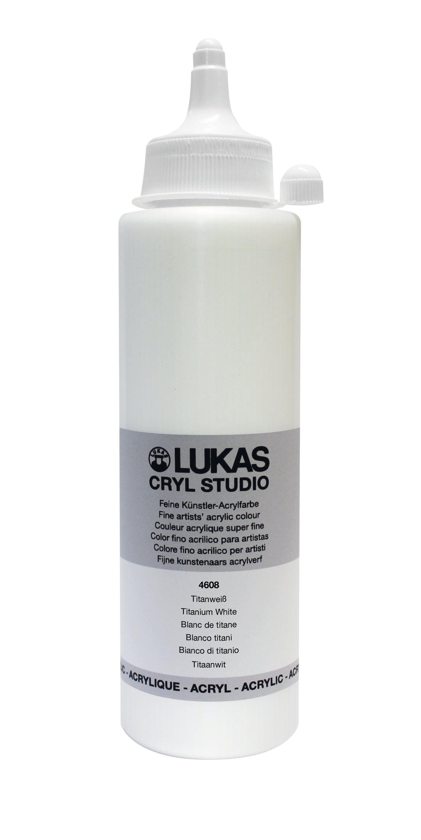 LUKAS CRYL Studio - 4608 Titanweiß (125/250/500ml)