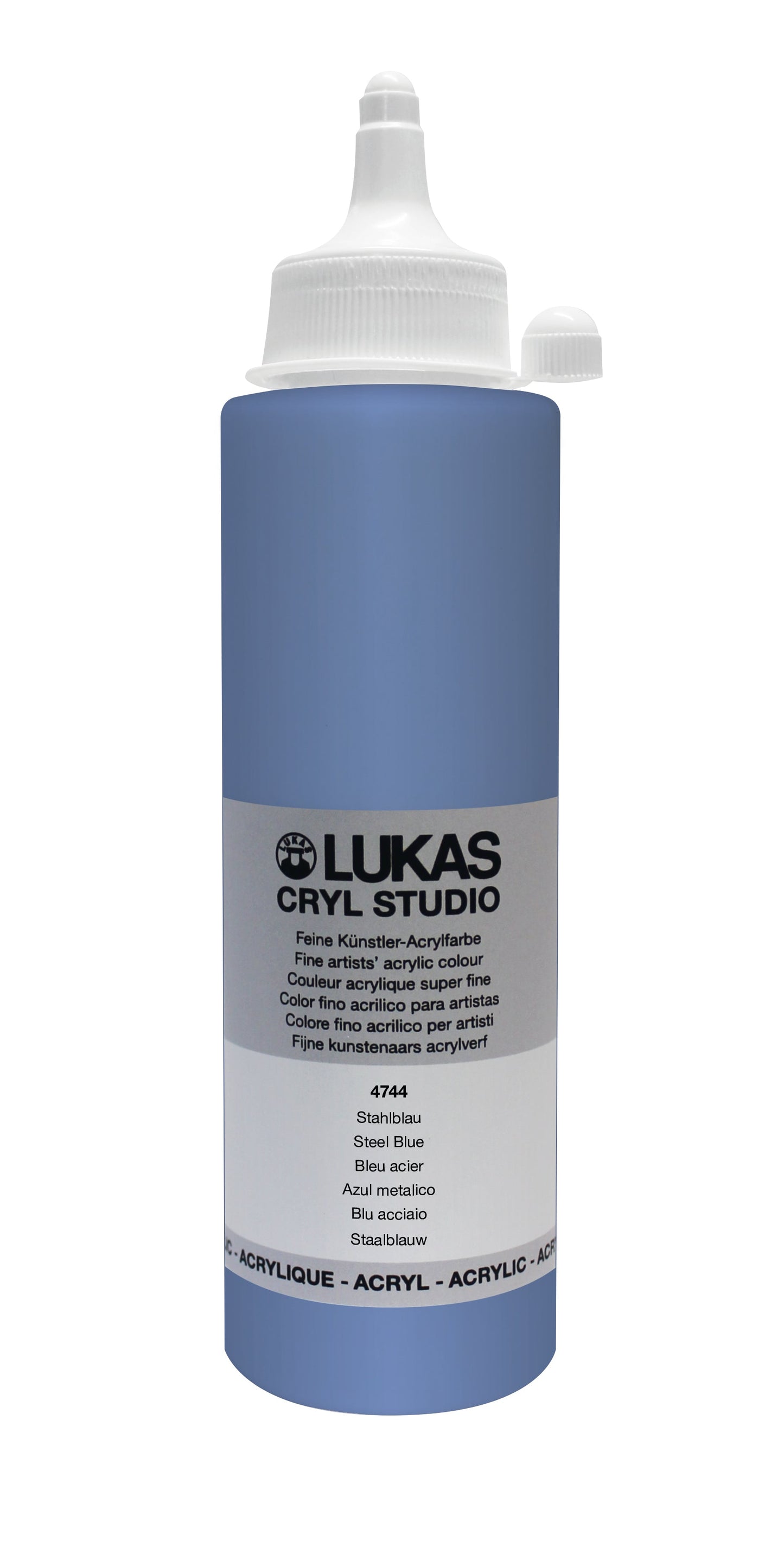 LUKAS CRYL Studio - 4744 Stahlblau (125/250ml)