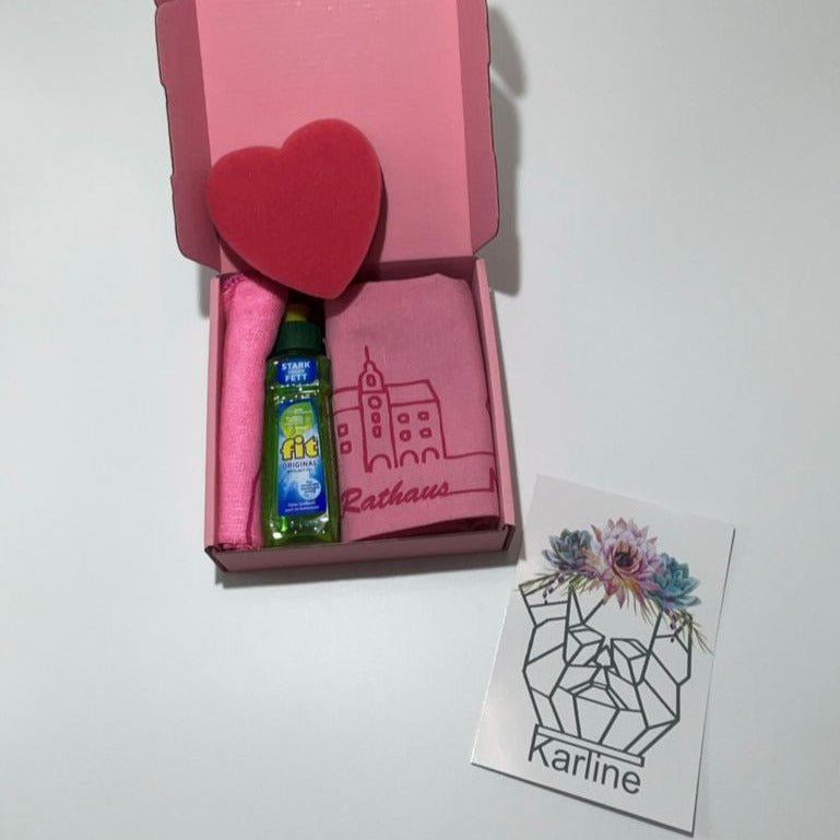 Chemnitzer Mädchen Spül-Set – Sauberkeit mit Stil und ganz viel Pink