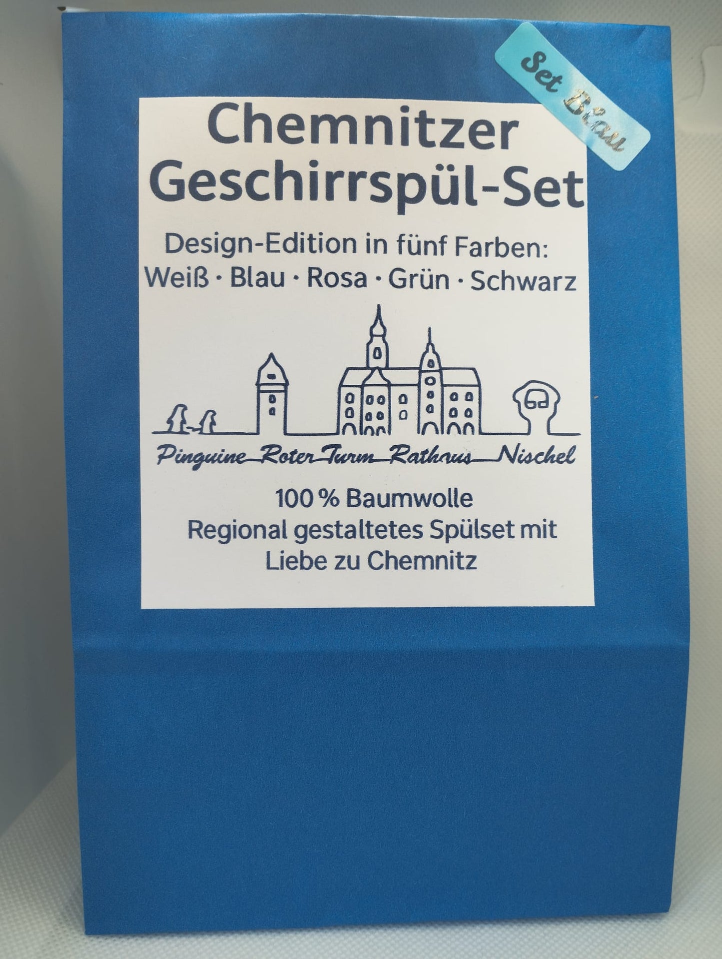 Chemnitzer Geschirr-Spülset - bringt frischen Schwung in die Küche!