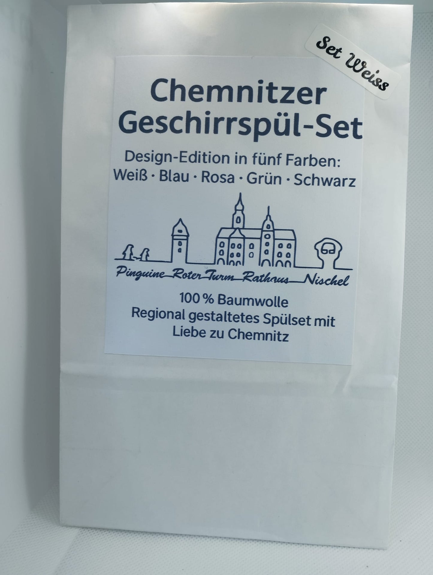 Chemnitzer Geschirr-Spülset - bringt frischen Schwung in die Küche!