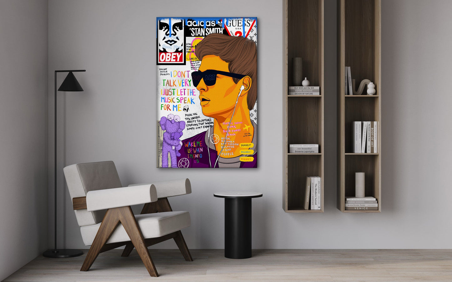 Baby Drive - Leinwandbild Pop Art