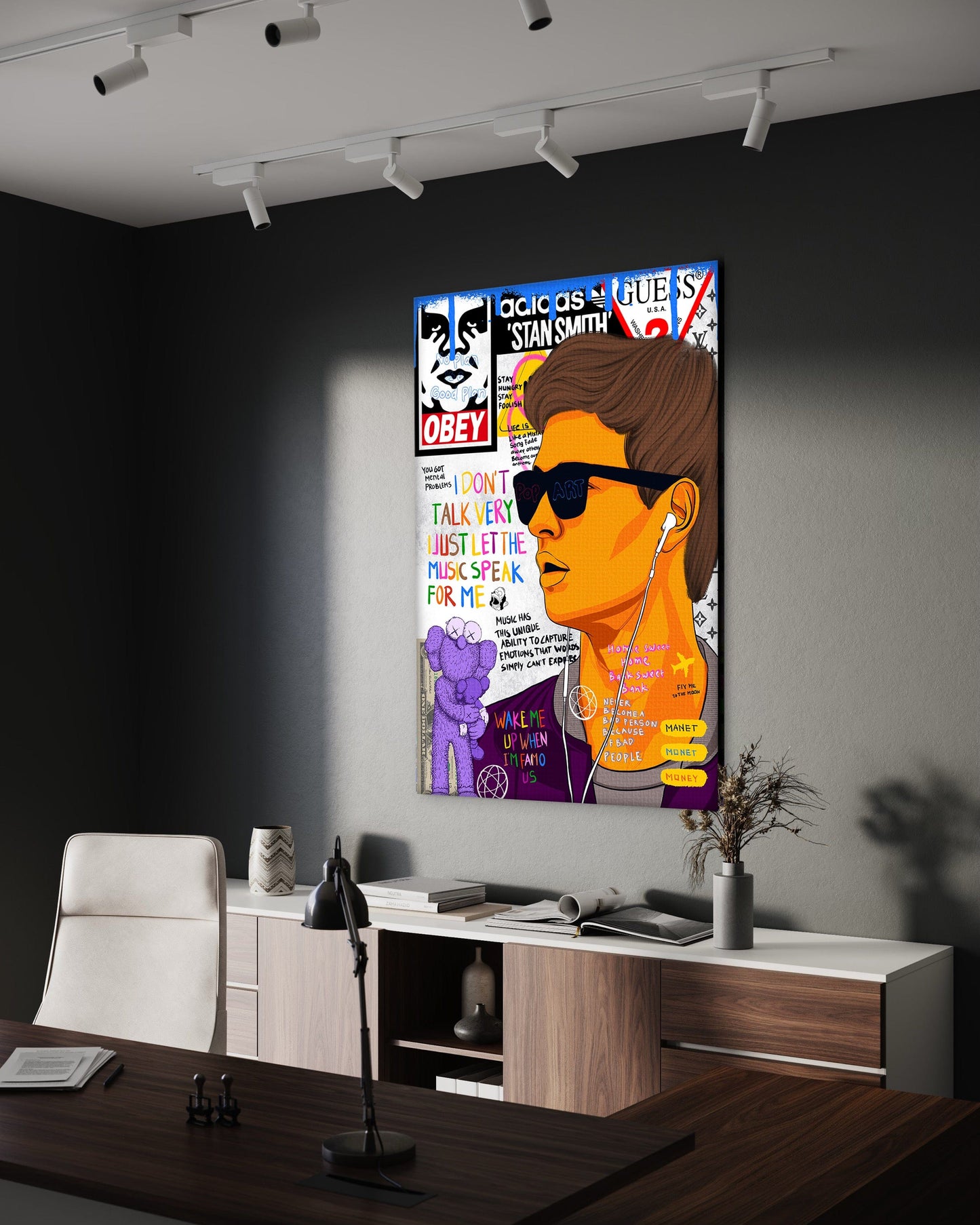 Baby Drive - Leinwandbild Pop Art