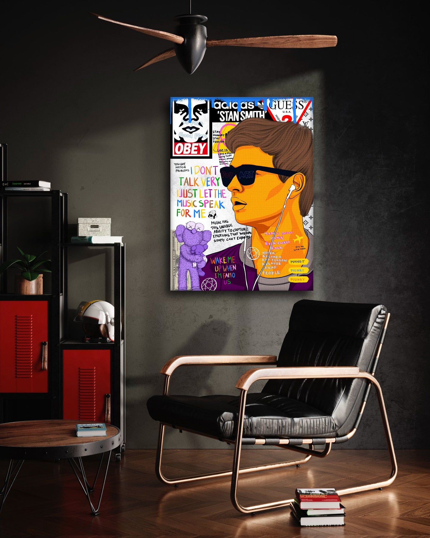 Baby Drive - Leinwandbild Pop Art