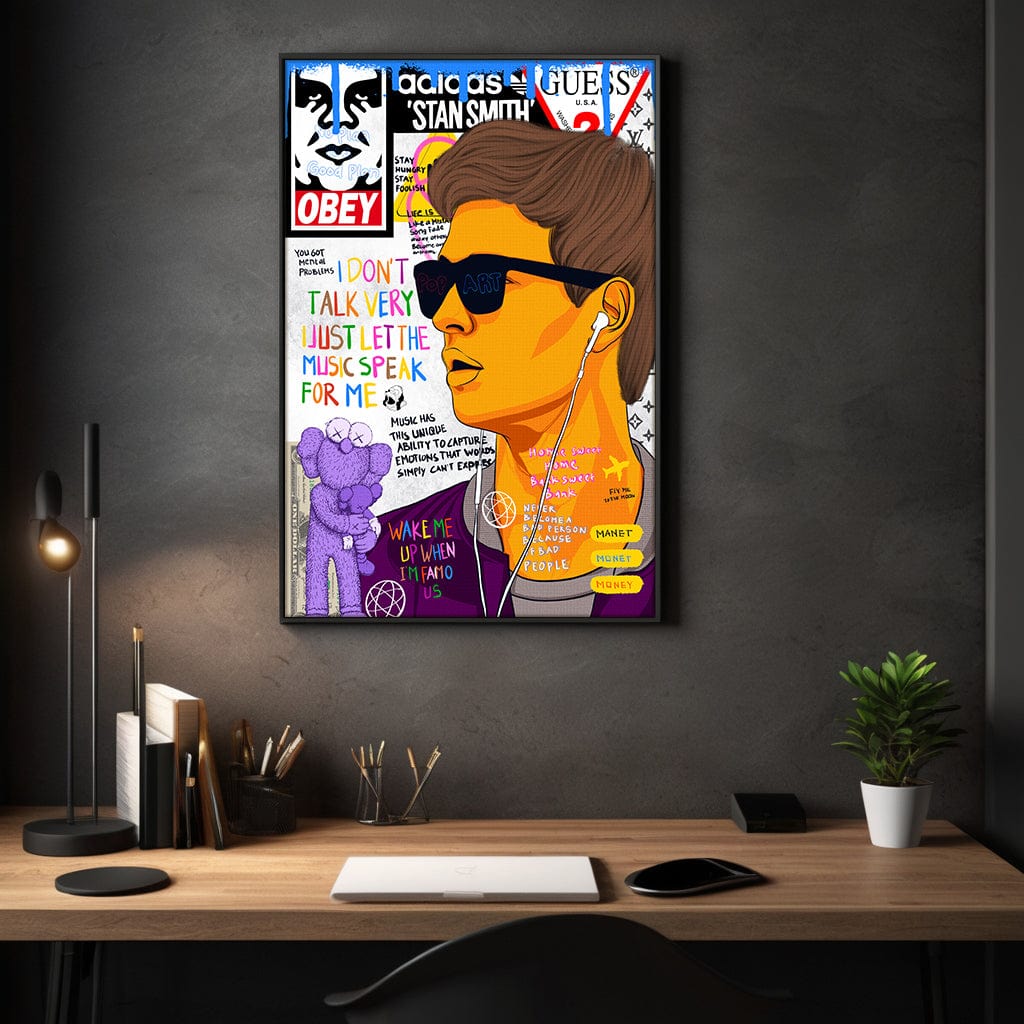 Baby Drive - Leinwandbild Pop Art